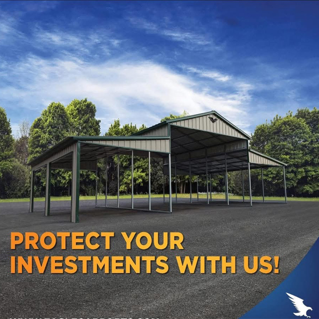 Eagle Carports metal carport for sale in Piedmont, Missouri